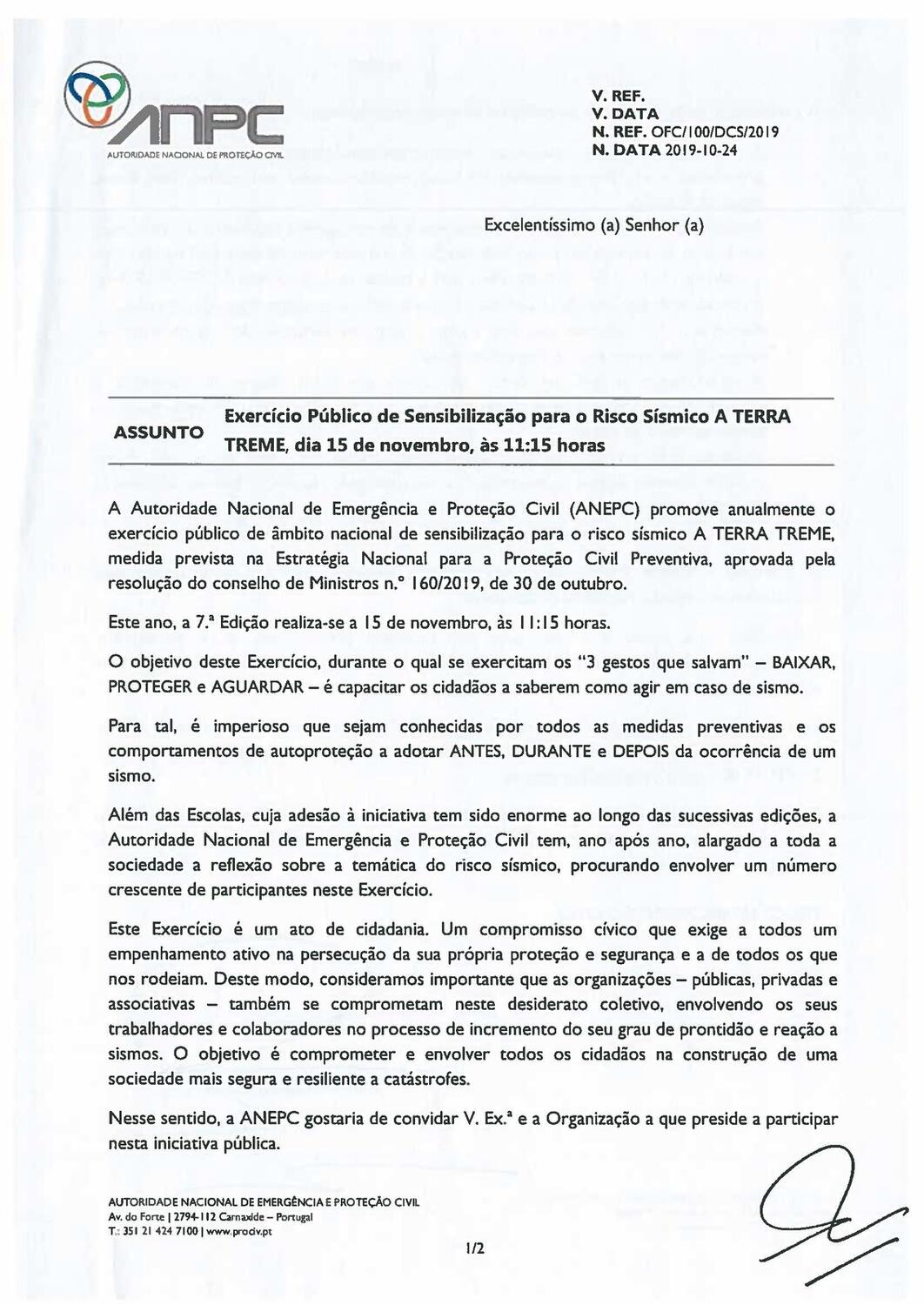 OFC  _ A TERRA TREME _ CONVITE &agrave; participa&ccedil;&atilde;o das Pessoas e Organiza&ccedil;&otilde;es
