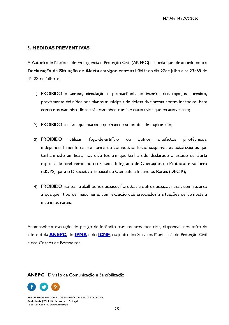 AVISO &Agrave; POPULA&Ccedil;&Atilde;O _ INCREMENTO DO PERIGO DE INC&Ecirc;NDIOS RURAL _ MEDIDAS PREVENTIVAS _26 JULHO_Page_2